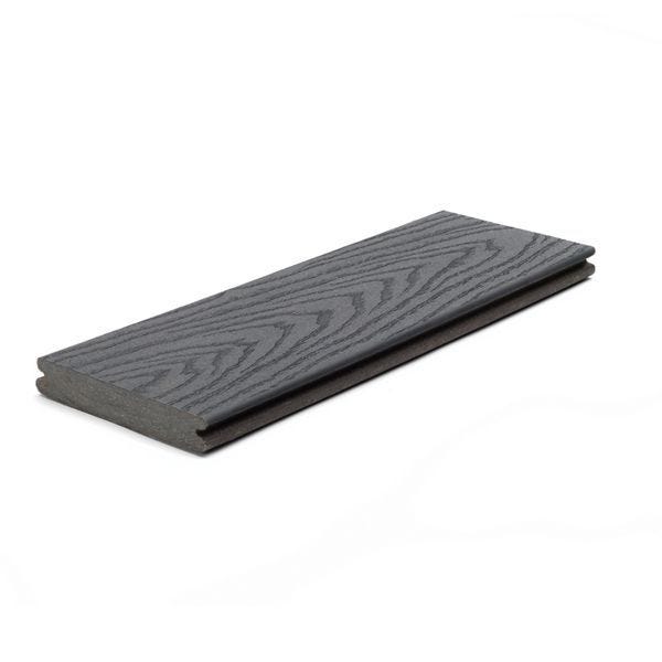 Trex Select® Composite Decking Sample in Winchester Grey